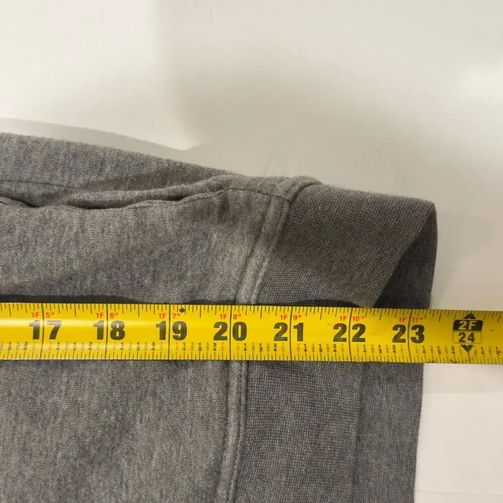 Nike Women’s S Nike Tech Hoodie Gray Funnel Neck Pullover Cotton Charcoal Warm